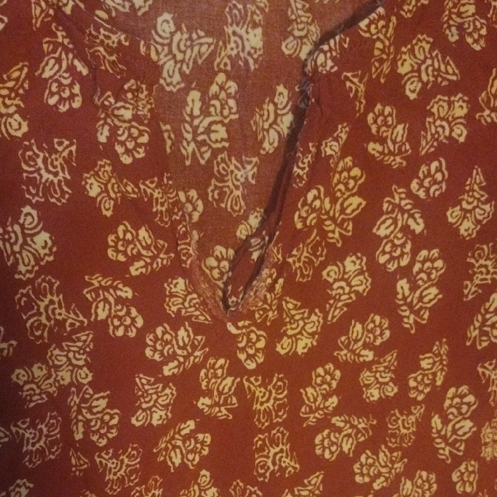 Beachlunchlounge Red and White Patterned Top - Picture 3 of 6